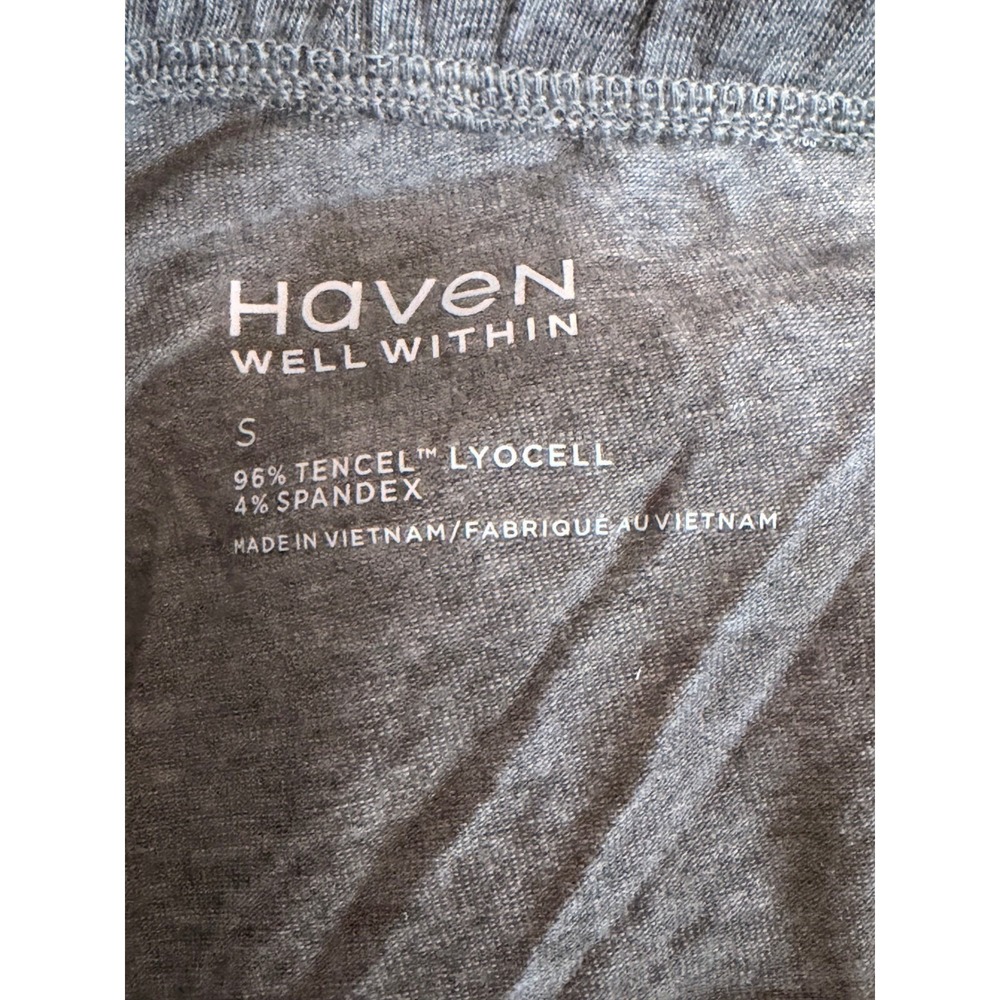 Haven Well Within Tencel Pajama Set Gray XL Pant Set Sleepwear Loungewear NWT - Picture 3 of 11